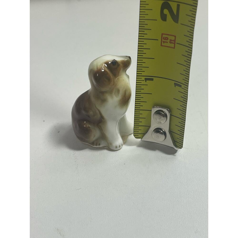 Vintage Collie Lassie Miniature ceramic Dog Puppy - Picture 5 of 5